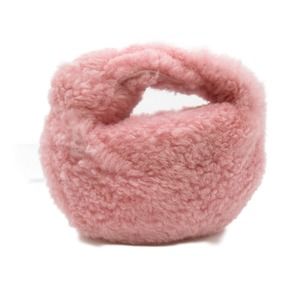 Bottega Veneta Handbag Shearling Pink